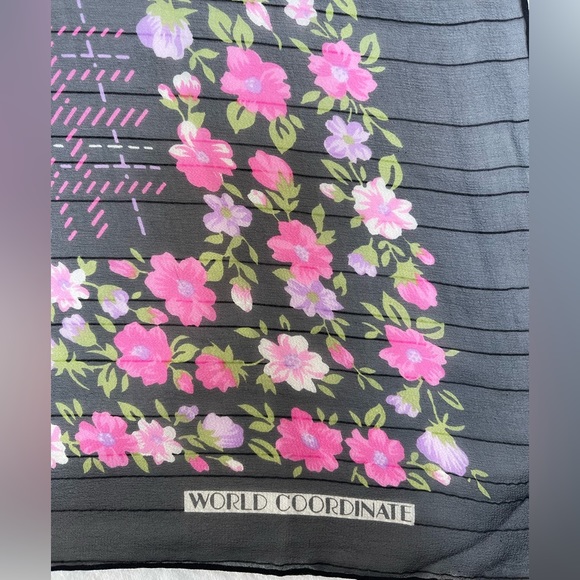 Silk Scarf 30”x30 square - Picture 2 of 4